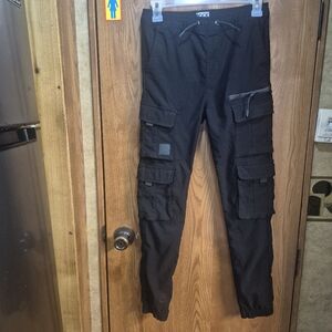 Rock SaltBlack Cargo Pants for Boy's.  Box 34